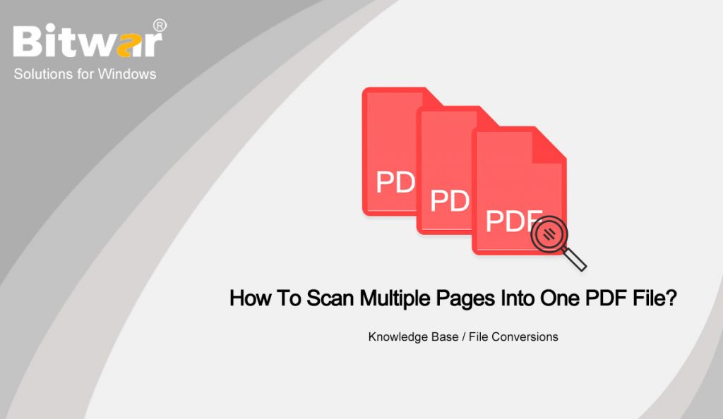 Scan Multiple Pages Into One PDF